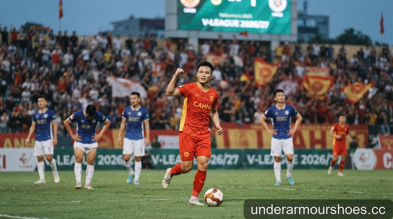 Bảng xếp hạng V-League 2026/27: CAHN độc chiếm đỉnh bảng, báo động đỏ cho các 'ông lớn'